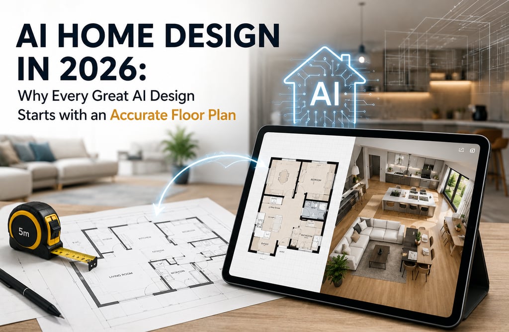 AI Home Design in 2026: Why Every Great AI Design Starts with an Accurate Floor Plan