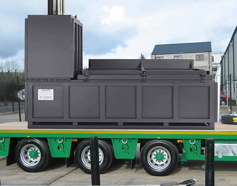 Contraband drug incinerator