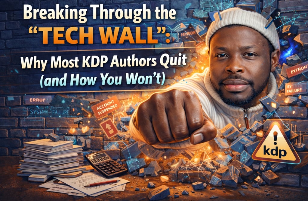 James Akpofure - Breaking Through the "Tech Wall": Why Most KDP Authors Quit (and How You Won’t)