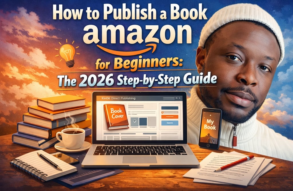 James Akpofure - How to Publish a Book on Amazon for Beginners 2026 Guide