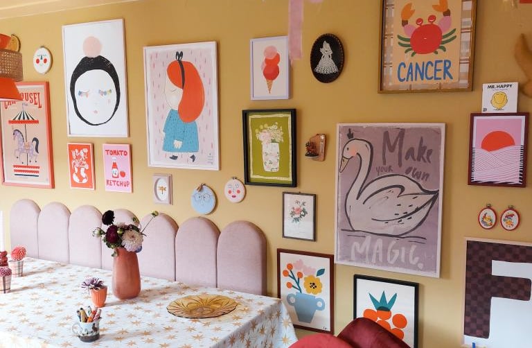 gallery wall whatmaaikeloves