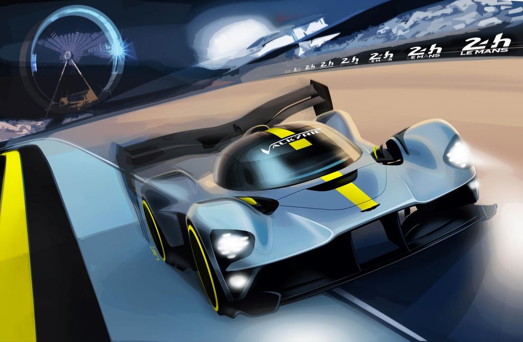 aston martin valkyrie 24 heures du mans hypercar