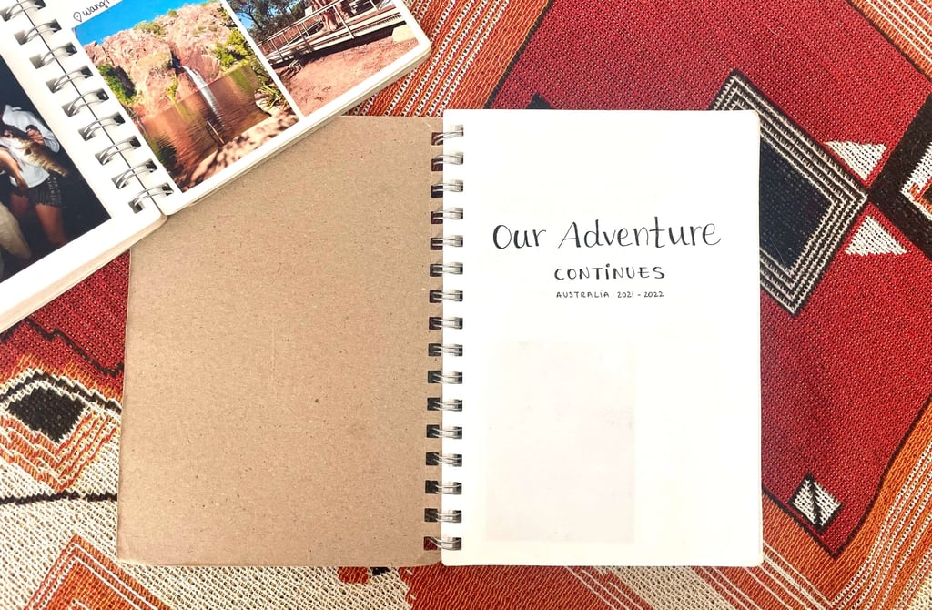 Portada del diario de viaje