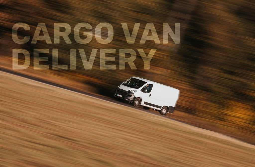 Cargo van delivery