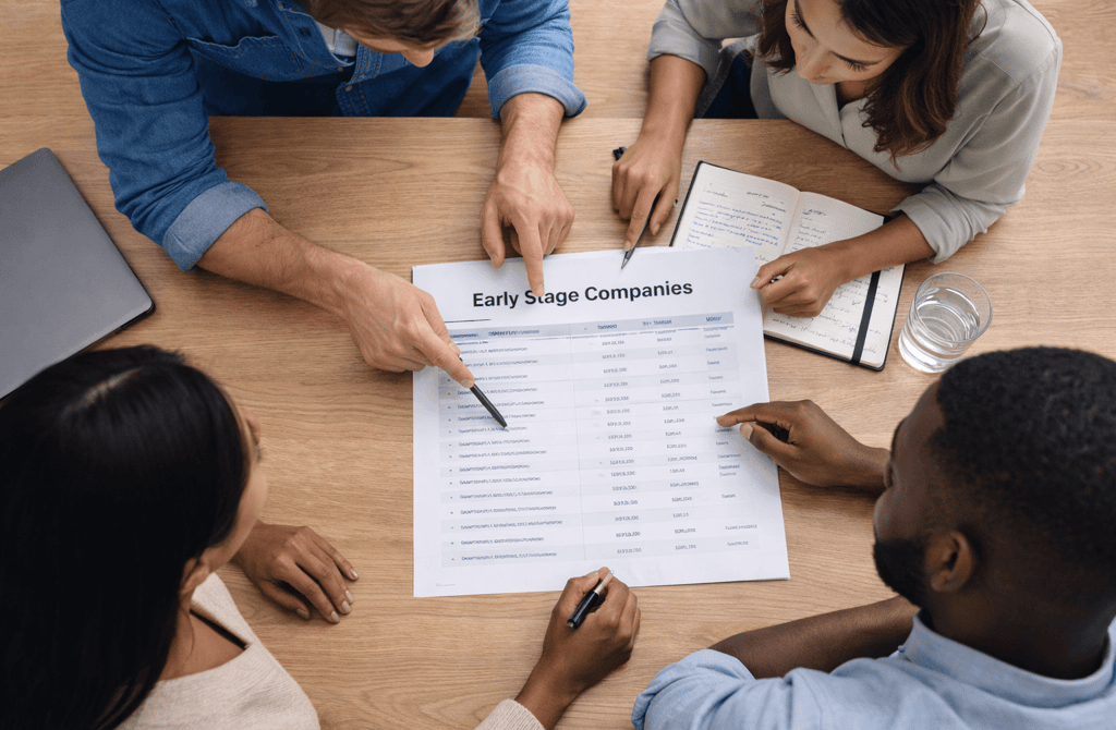 SDR team planning an early-stage outbound campaign