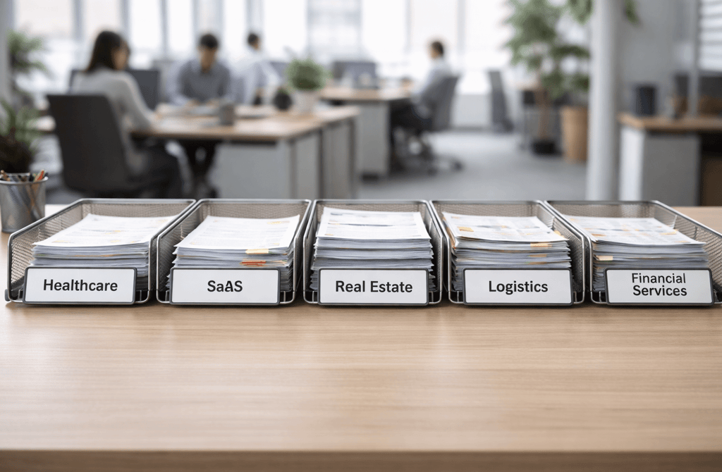 Industry-labeled paper trays showing lead consistency differences