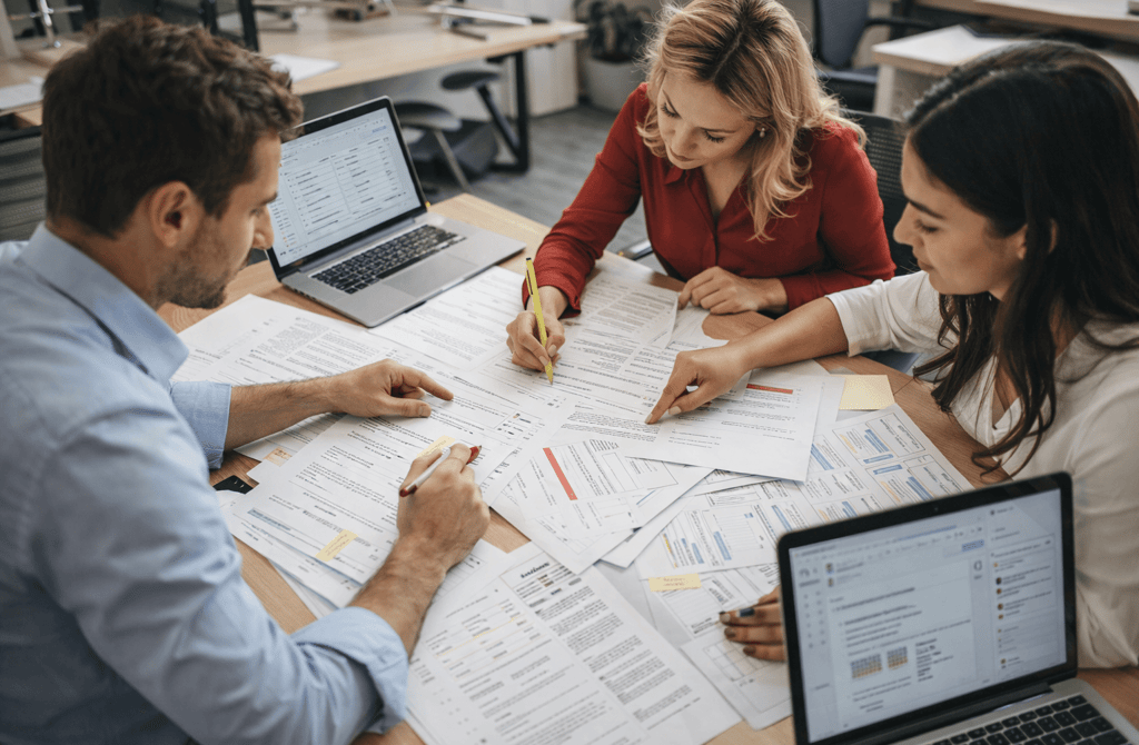 SDR team fixing an automated campaign