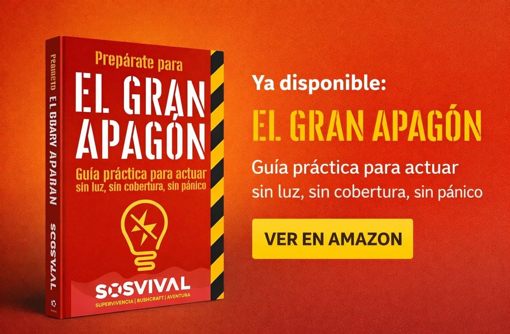 EL GRAN APAGÓN: Guía práctica para sobrevivir sin luz, sin cobertura y sin pánico