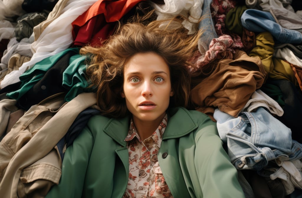 Hoarding-clothes
