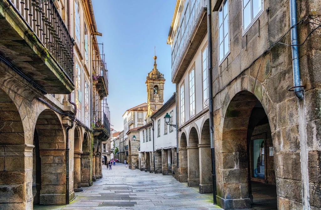 Cazco viejo de Santiago de Compostela
