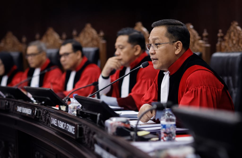 MSP Law Office | Suasana sidang Mahkamah Konstitusi