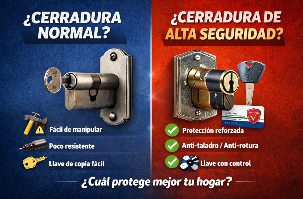 cerradura de alta seguridad