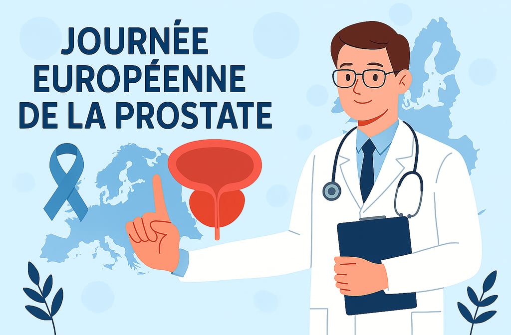 illustration pour la journée européenne de la prostate