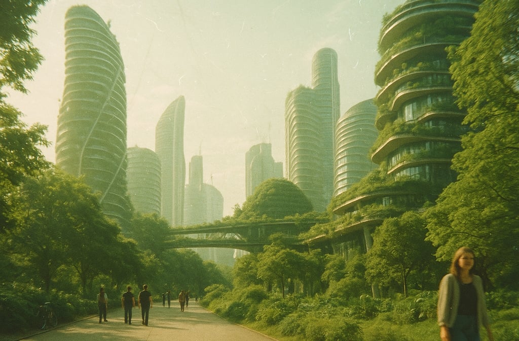 Ville autonome du futur pour la semaine européenne du développement durable.