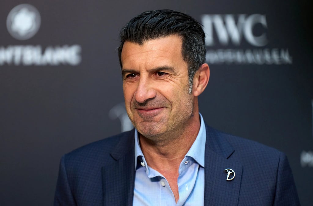 Lius Figo Legende Real Madrid Barcelona Inter Mailand