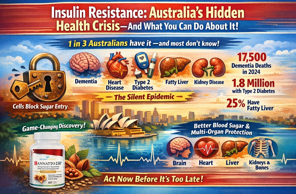 One in three Australians has insulin resistance without knowing it