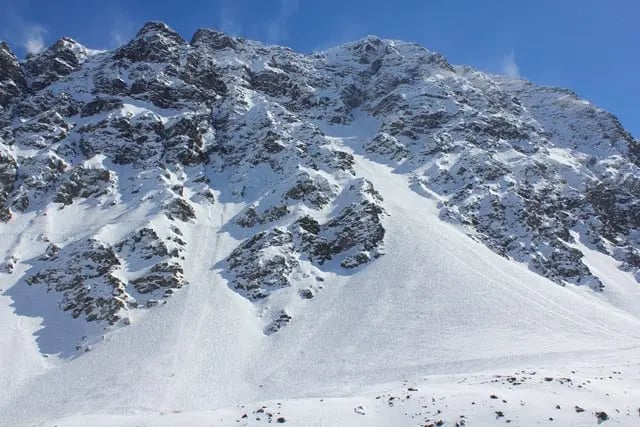 a person on skis in the snow roca jack portillo chile