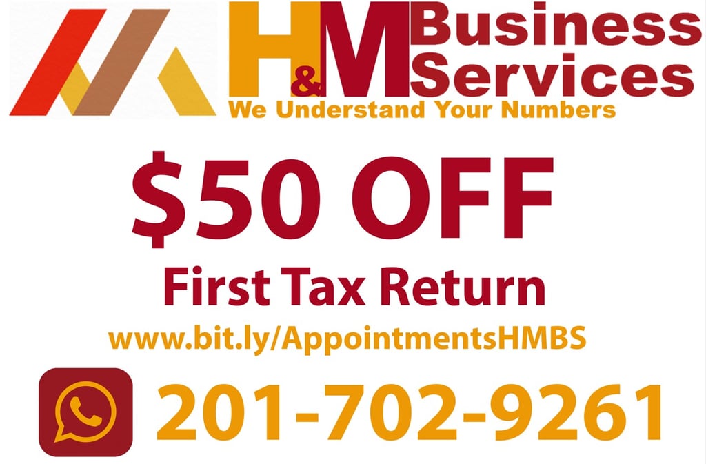 Taxes in Elmwood Park. Tax Return, Trump Account