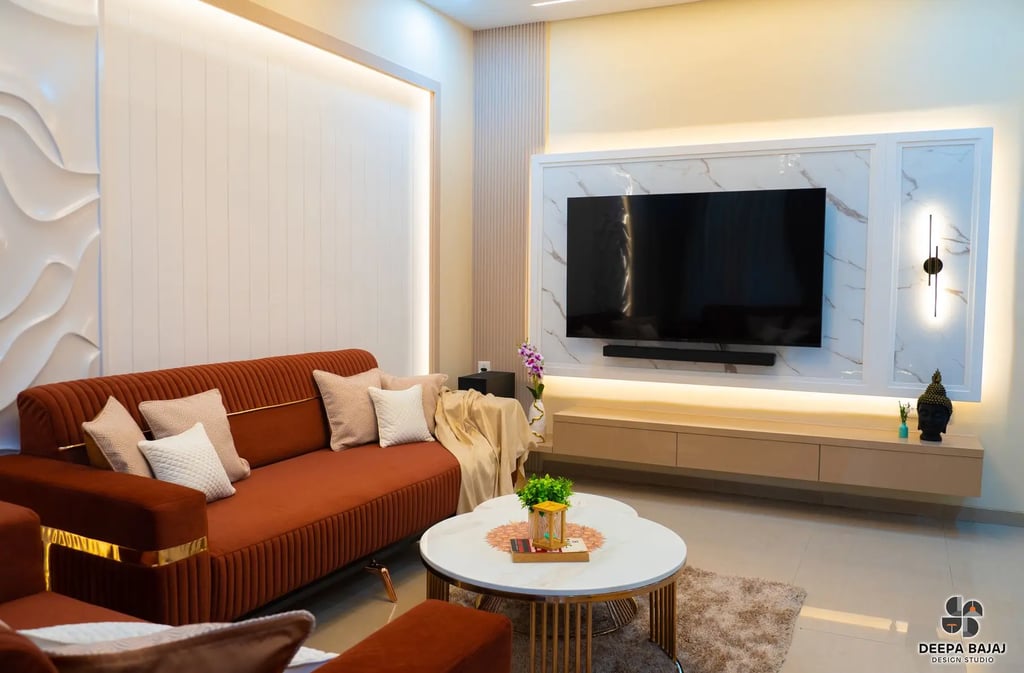Deepa Bajaj Design Studio-Living Room Design