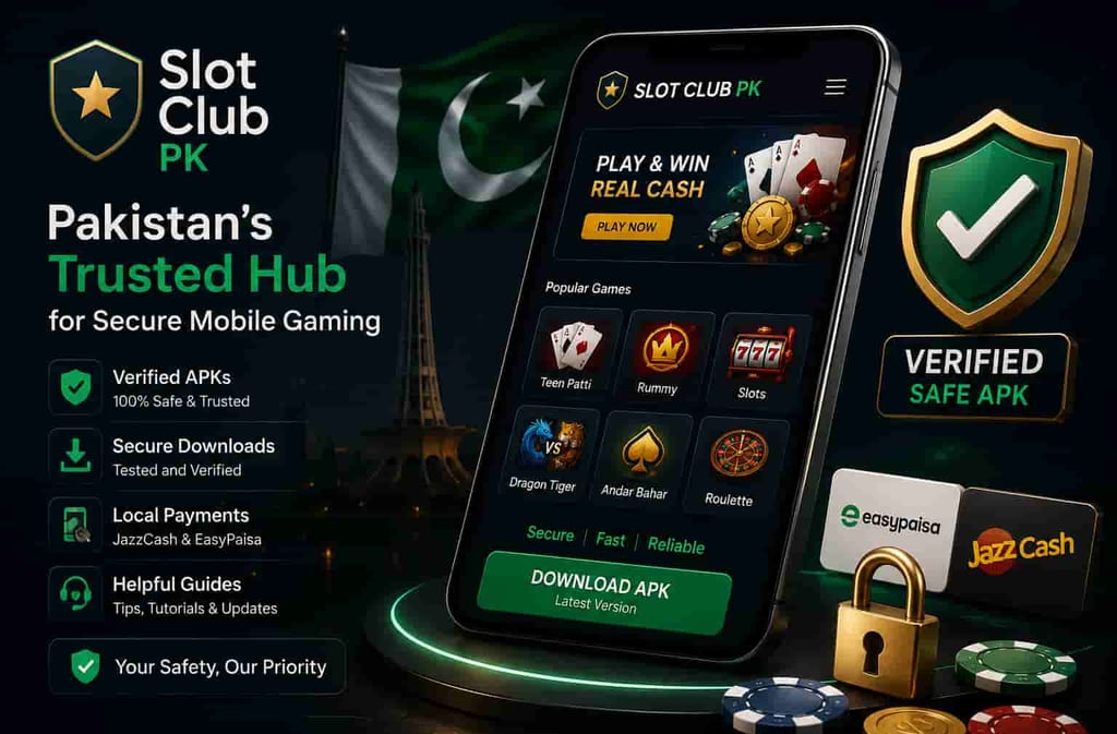 Slot club reviews and guides in Pakistan 