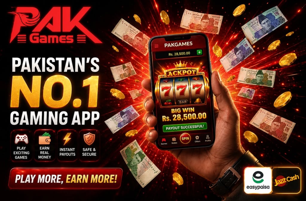 Pakgames earning app