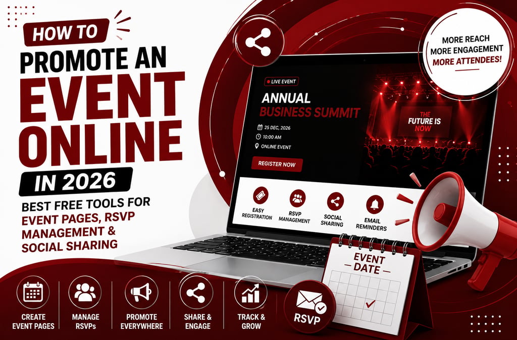tools to promote an event online