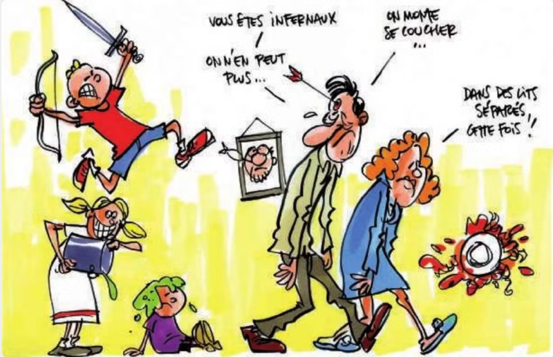 Burn-out parental, fatigue, épuisement.