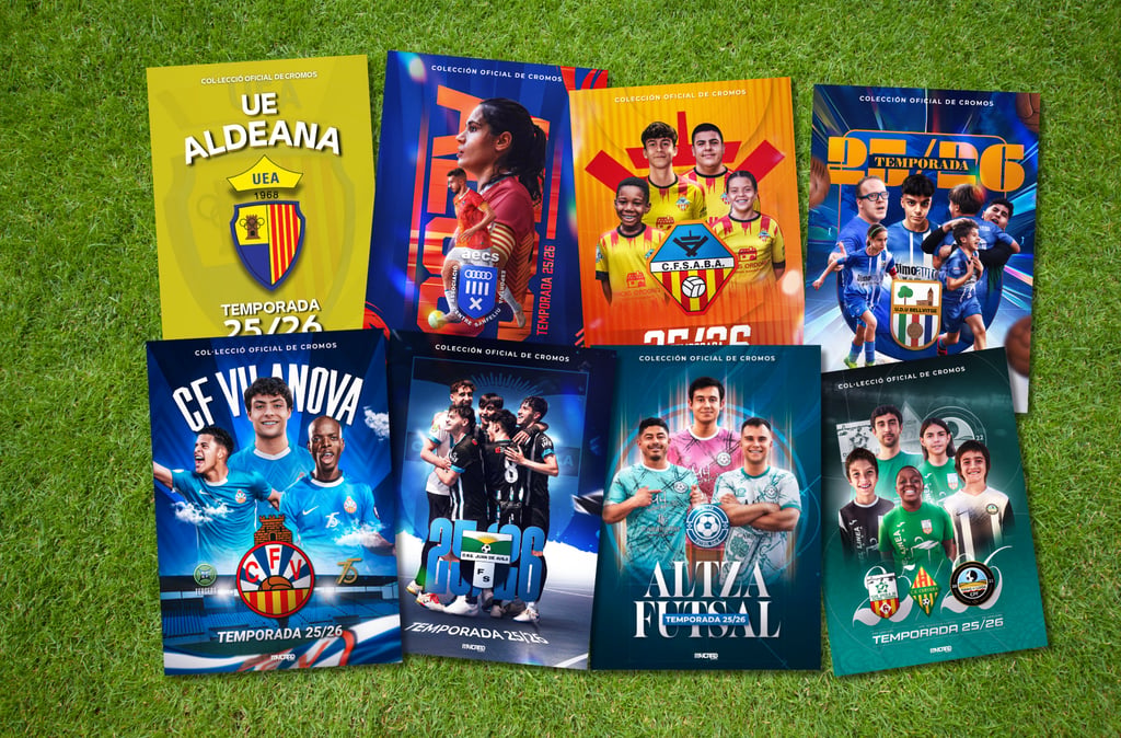 Portada colección oficial cromos equipo deportivo MyCard Sports 25/26