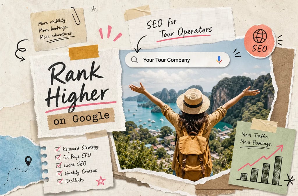 how do tour operators rank higher on google