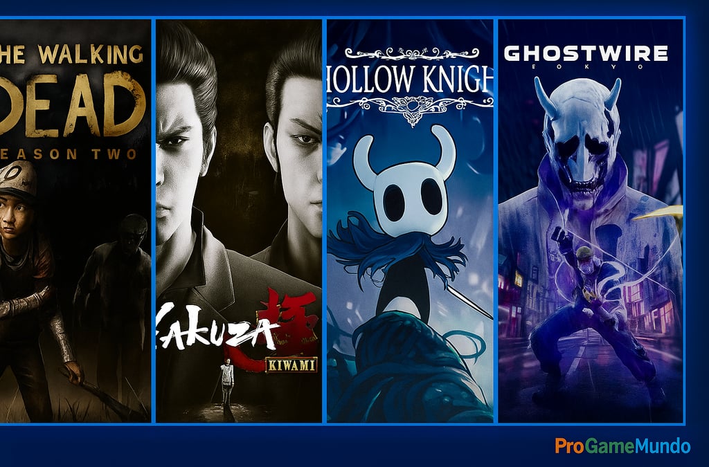 Coleção de quatro jogos marcantes da PS Plus em novembro