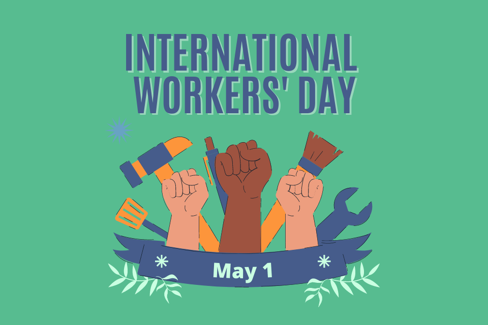 International Workers Day graphic