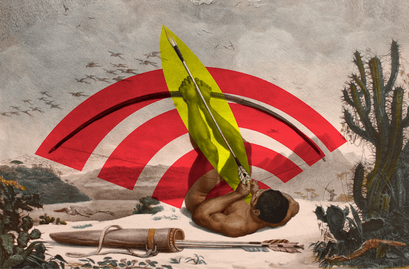 Obra de Denilson Baniwa