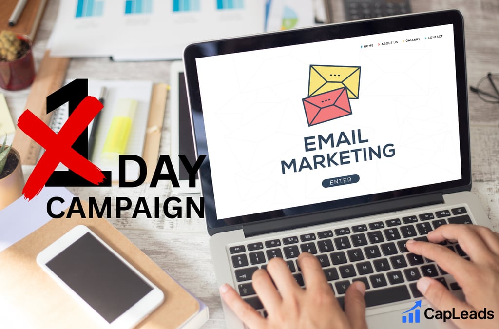 B2B Cold email campaigns setup takes time.