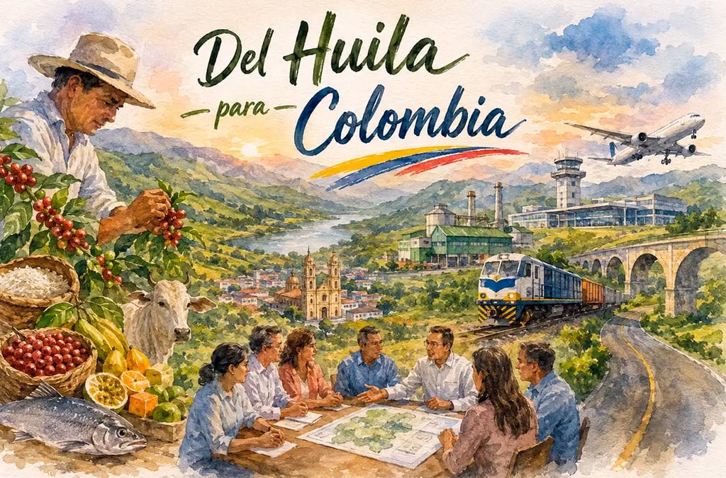 Del Huila Para Colombia