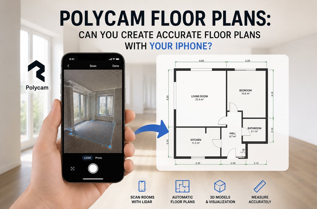 polycam floor plan