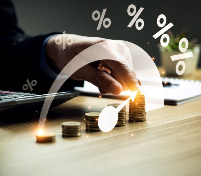 imagem ilustrando o juros nos investimentos.