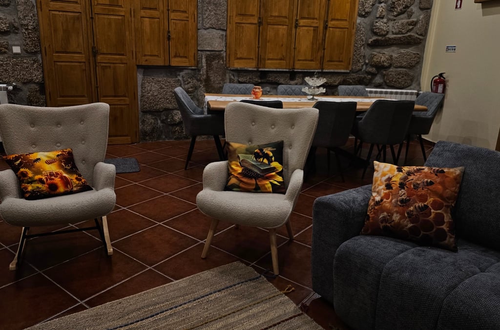 Casa do Mel - Sala de estar confortável