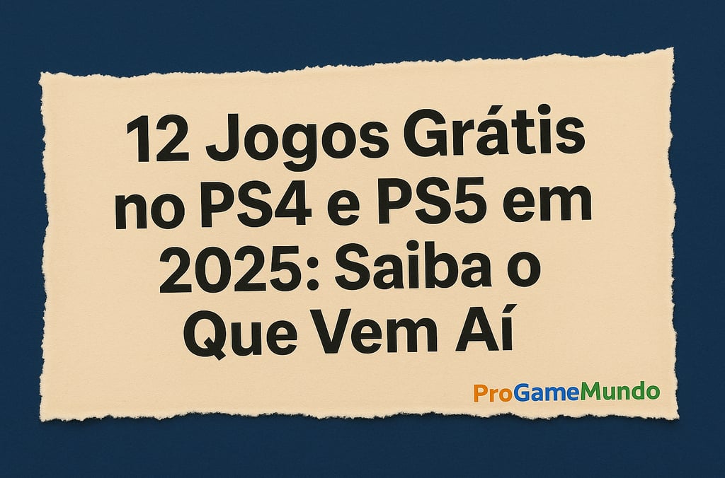 Conclusão do artigo sobre jogos grátis no PS4 e PS5 em 2025 com design minimalista.