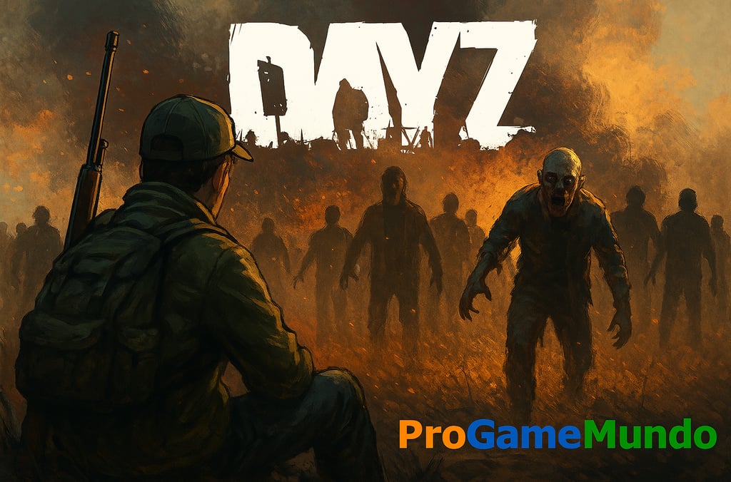 Sobrevivente encara horda de zumbis após DayZ entrar na PS Plus.