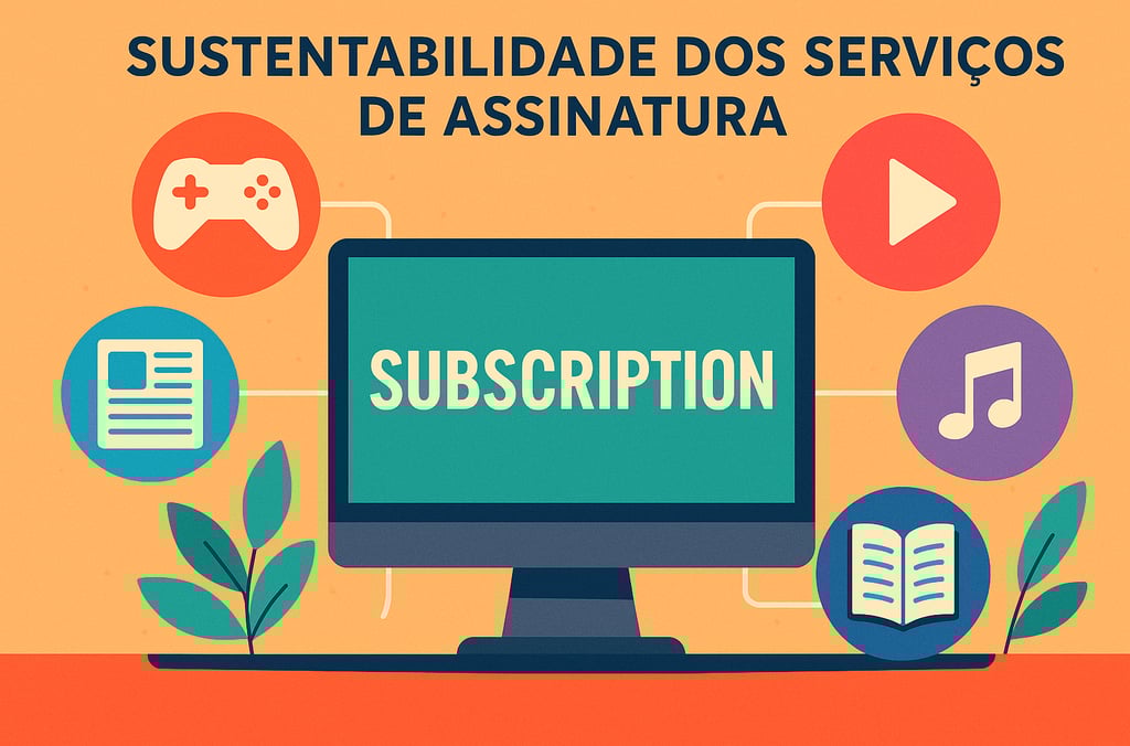 variedade de serviços digitais por assinatura com foco em games.