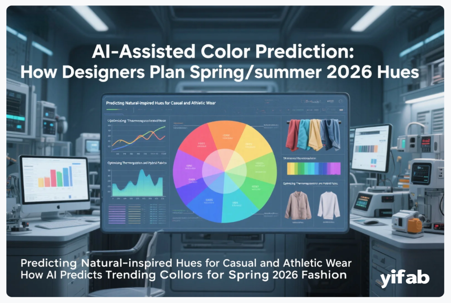 AI-assisted color prediction for SS 2026 fabrics