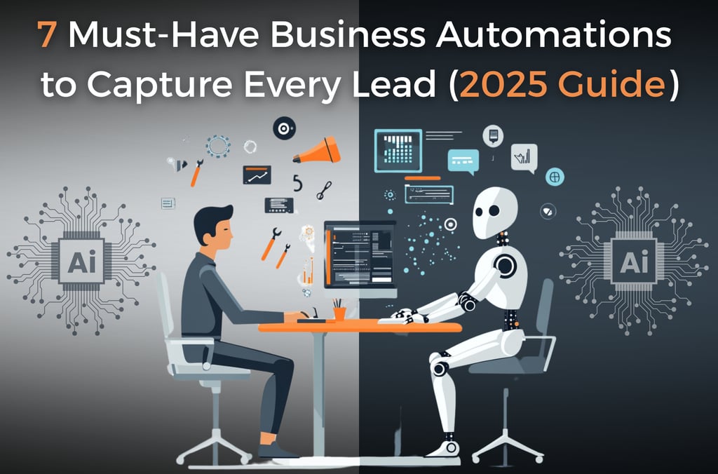 7 Must-Have Business Automations to Capture Every Lead (2025 Guide)