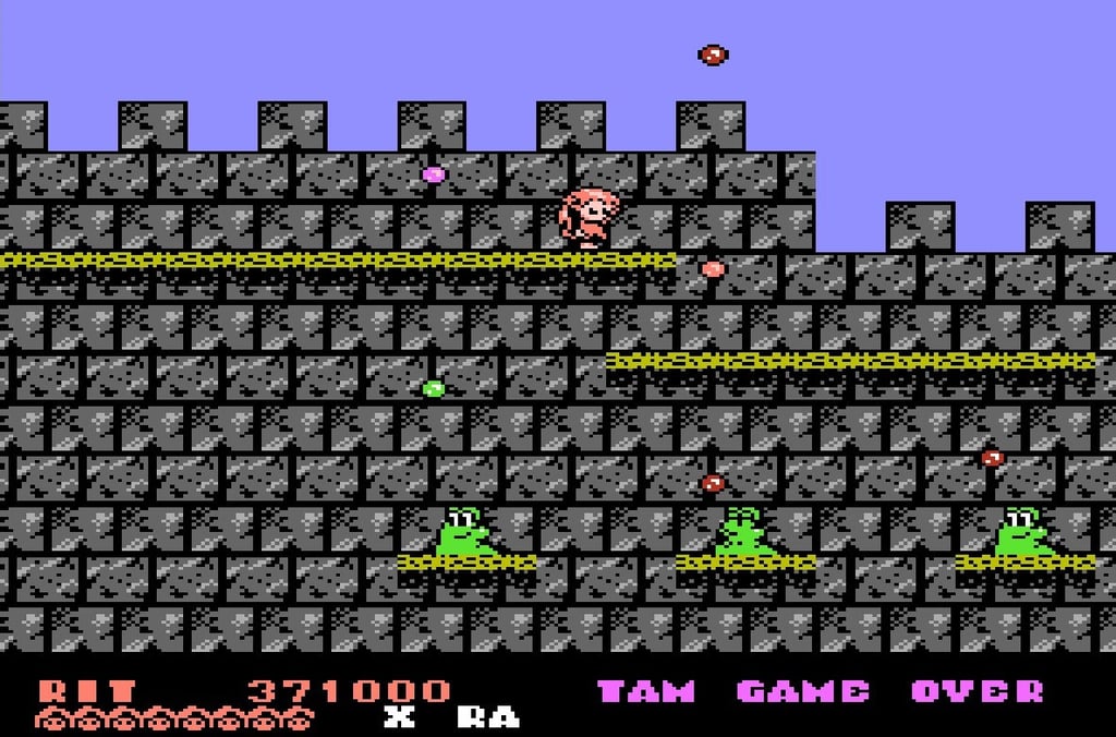 Rodland NES Scrolling and Platforming