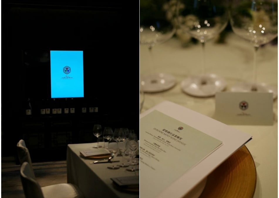 Domaine Mont Wine Dinner at Four Seasons Hotel