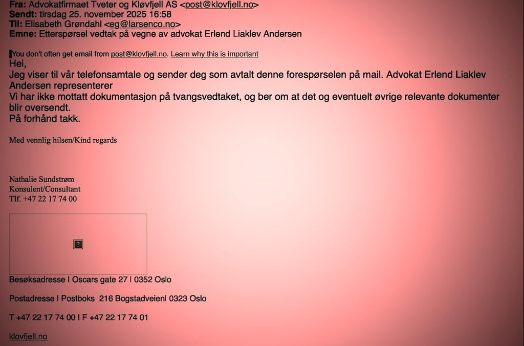 Erlend Liaklev Andersen,Elizabeth Grøndal,Diakonhjemmet sykehus,Kontrollkommisjon,