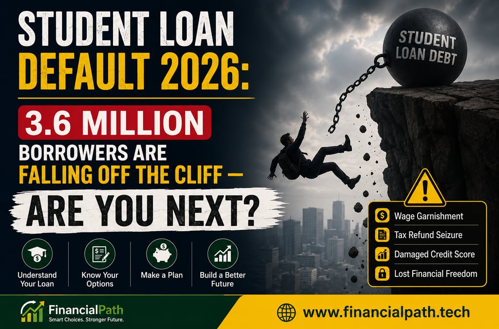 Student Loan Default 2026: 3.6 Million Borrowers Are Falling Off the Cliff — Are You Next?