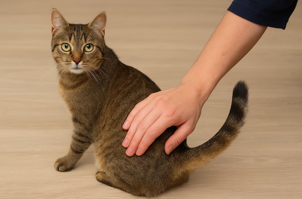 Por que os gatos gostam de tapinhas