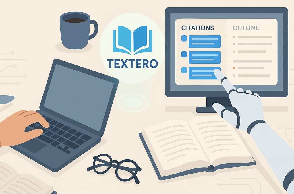 Human and AI collaboration for academic writing