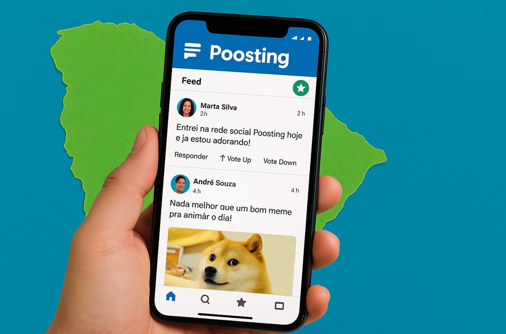 Poosting: a rede social nordestina que superou a Bluesky e virou fenômeno no Brasil