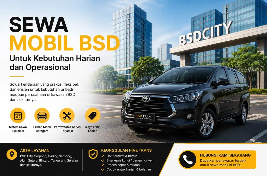 sewa mobil bsd